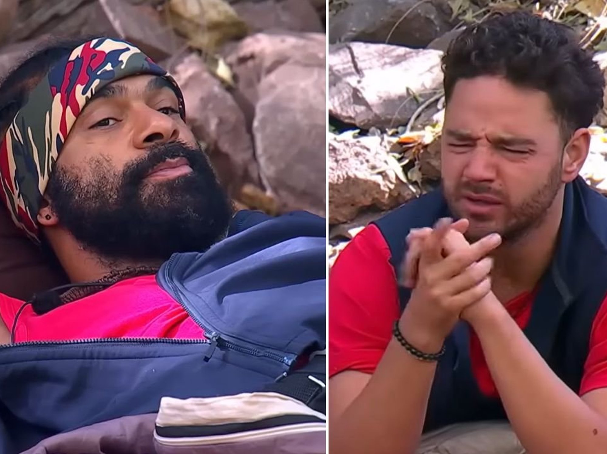 David Haye and Adam Thomas