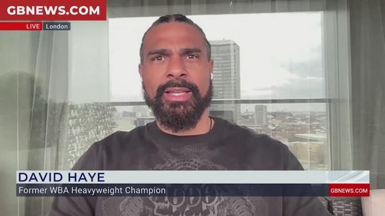 George Foreman ‘did the unthinkable’: David Haye pays touching tribute to boxing legend on GB News