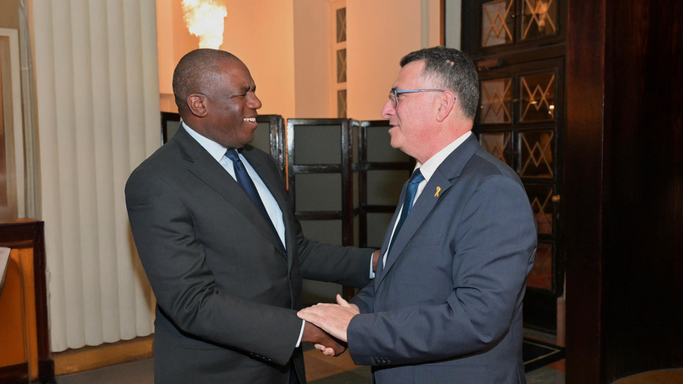 David Lammy and Gideon Sa'ar