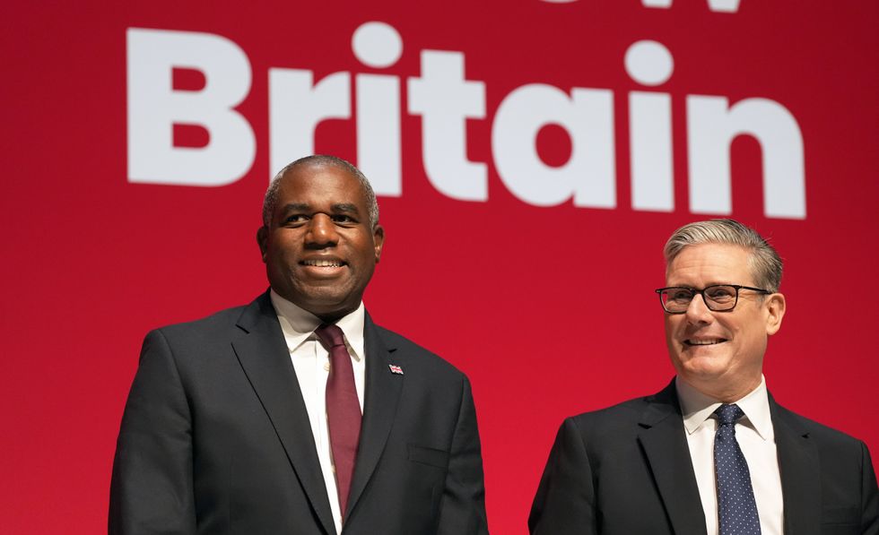 David Lammy and Keir Starmer