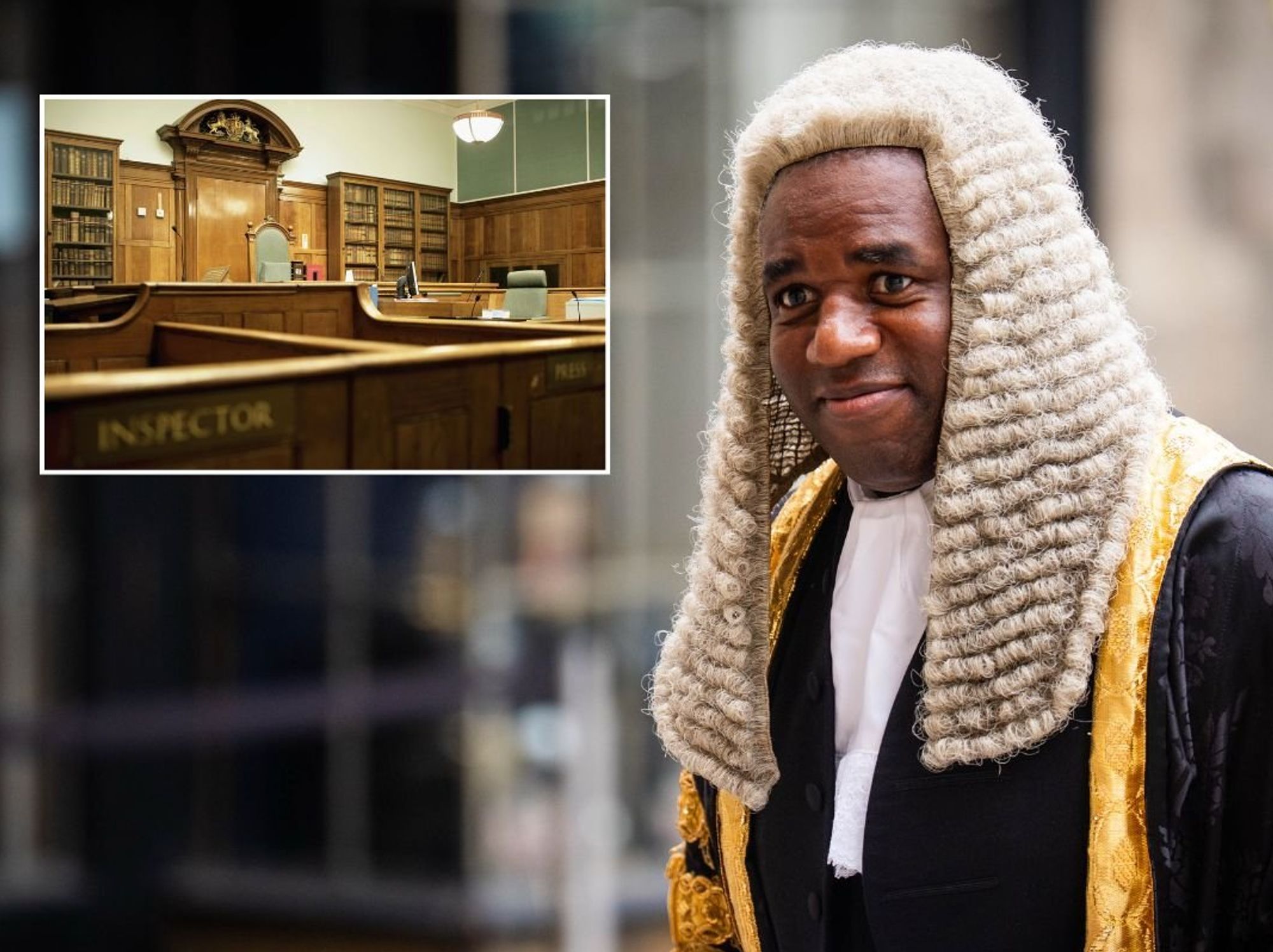 David Lammy / court