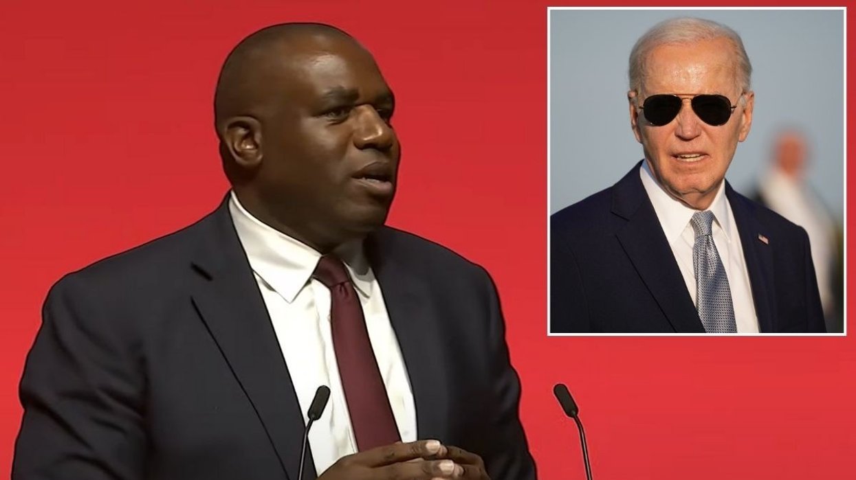 David Lammy steals slogan from Joe Biden as he paints picture of Labour's global plans