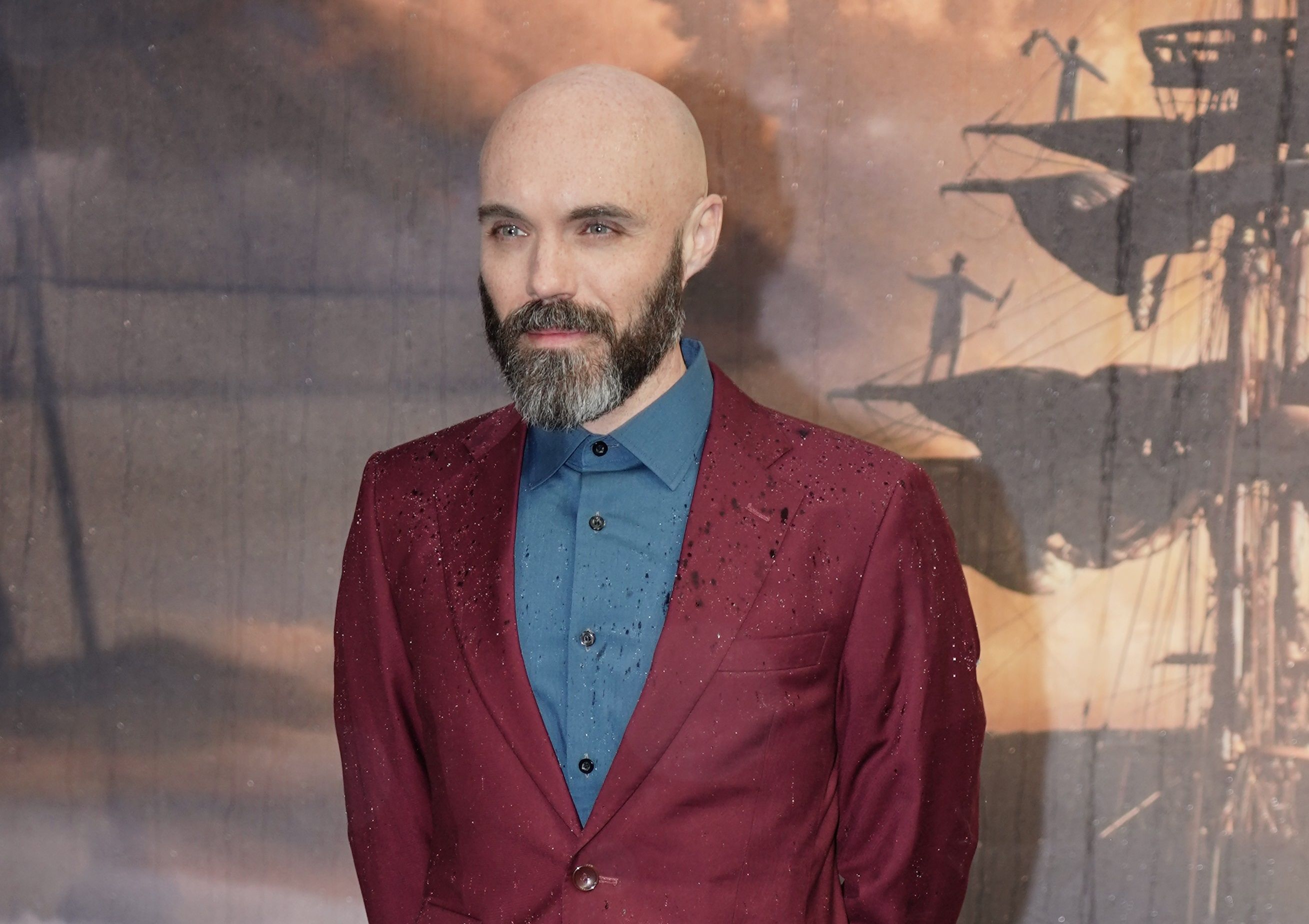 David Lowery at the Peter Pan premiere