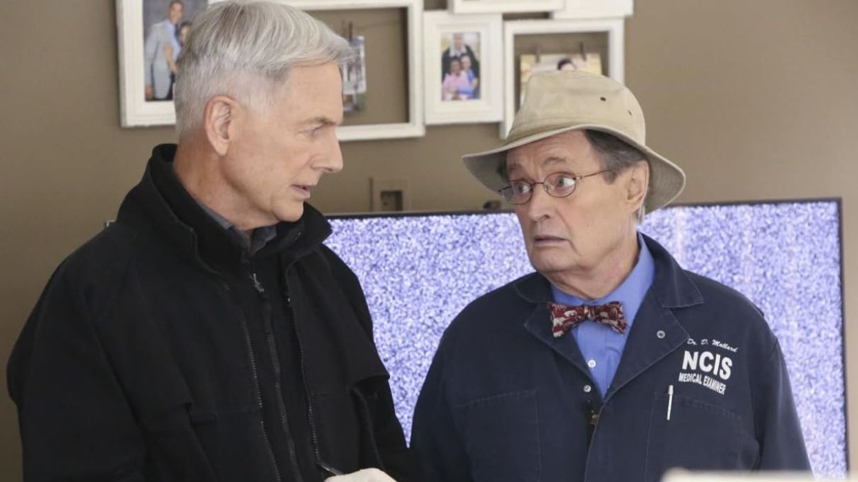 David McCallum (right)