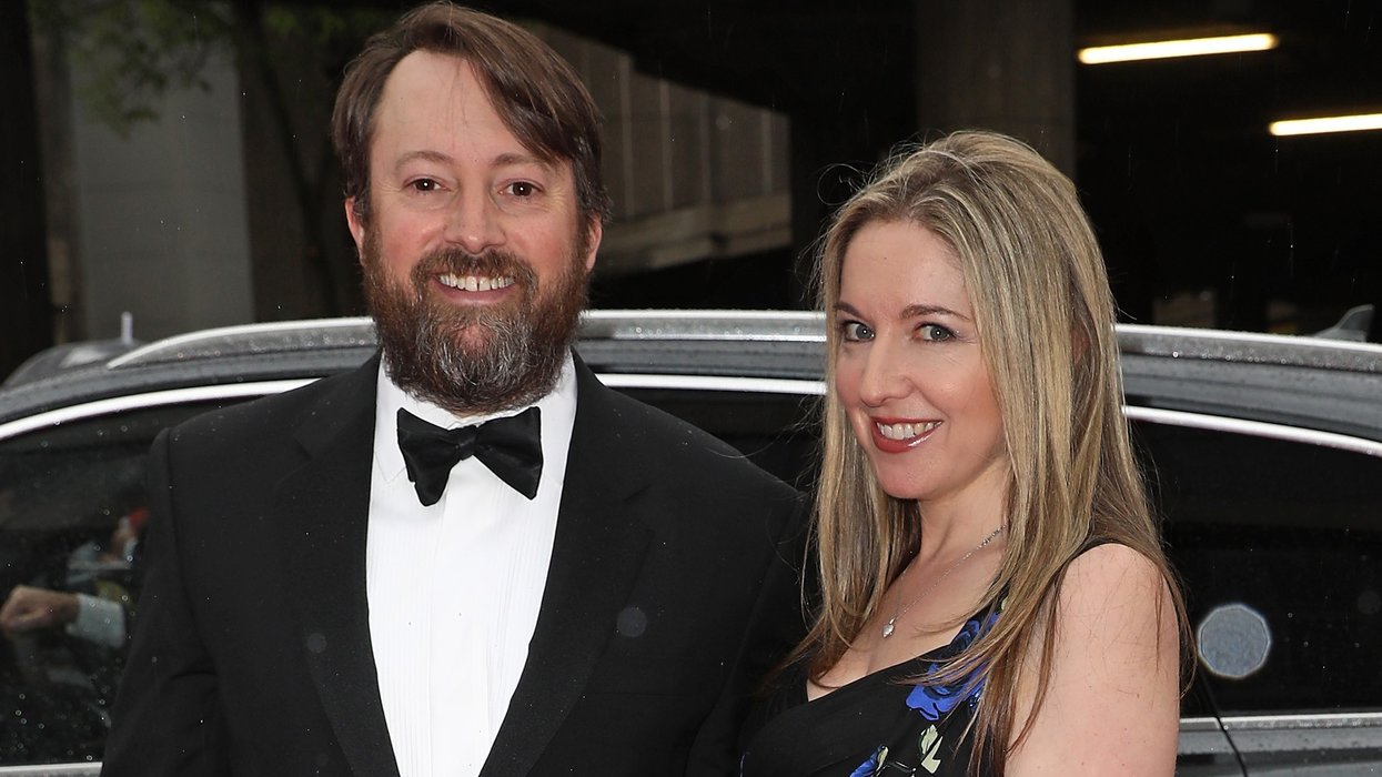 David Mitchell and Victoria Coren Mitchell