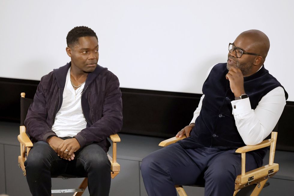 David Oyelowo (left), Misan Harriman