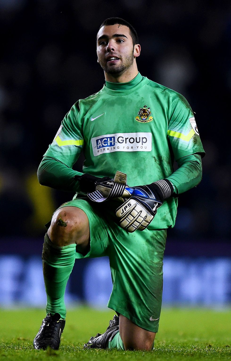 David Raya pictured during his spell at Southport