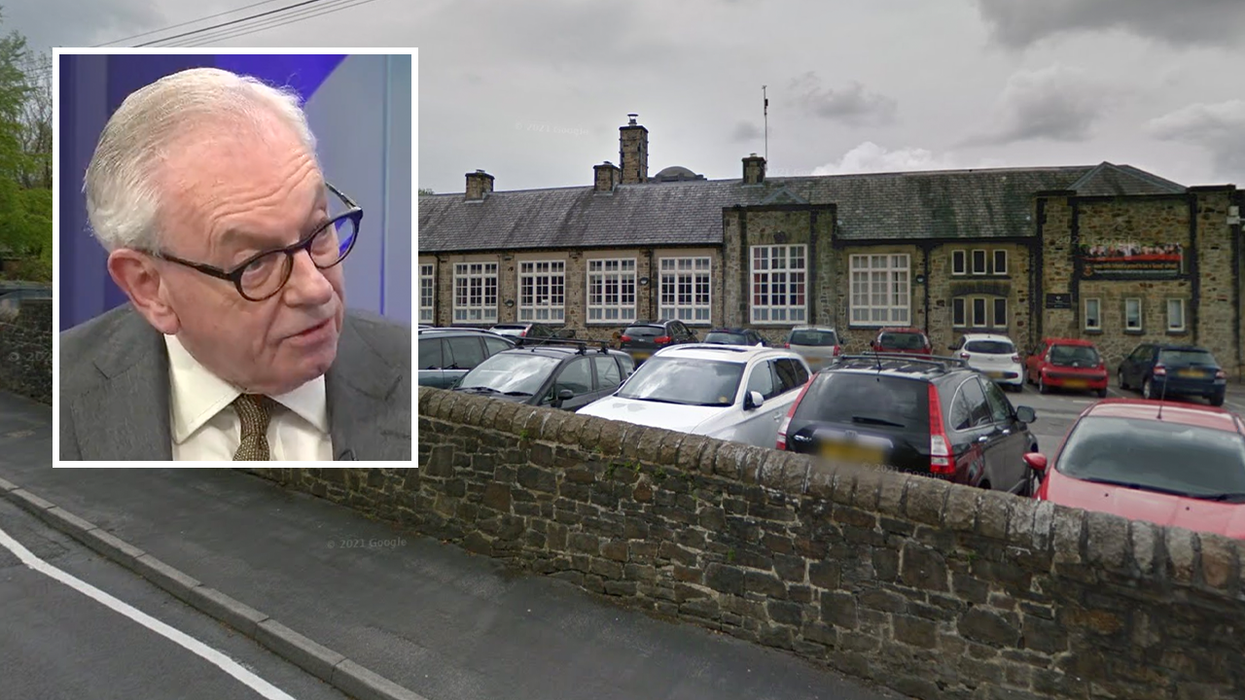 David Starket (left) and New Mills School (right)