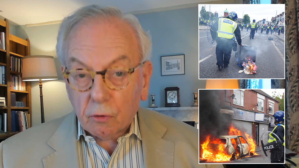 David Starkey and riots