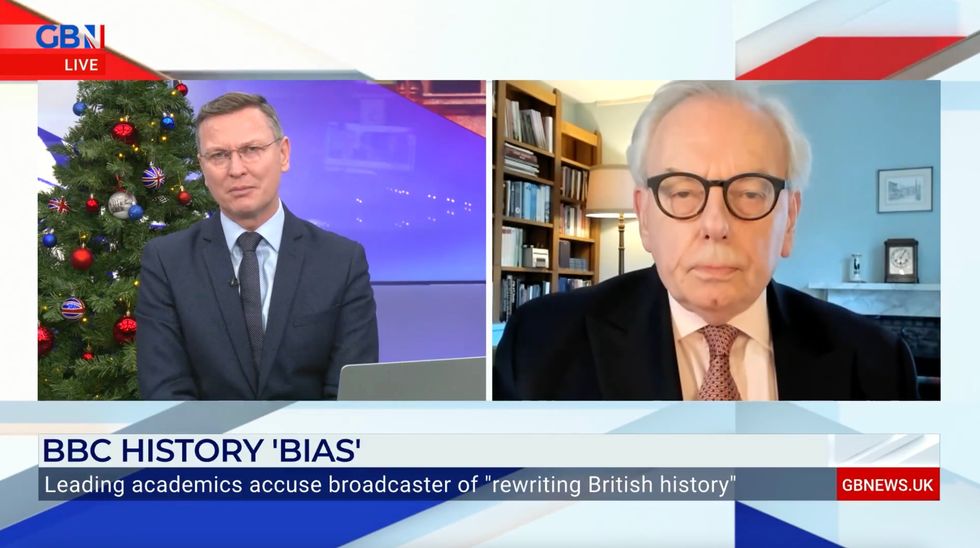 David Starkey joined Stephen Dixon on GB News