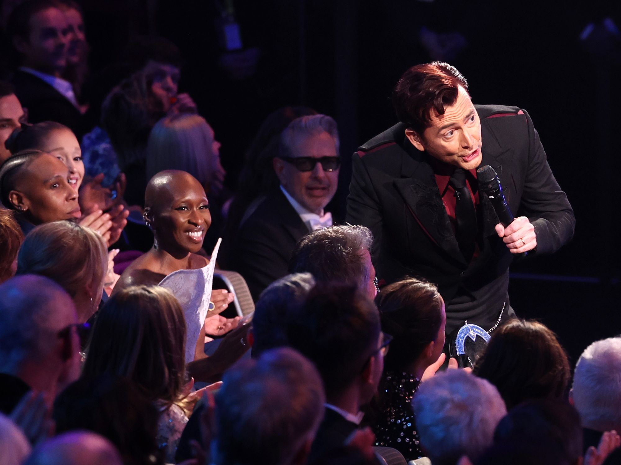David Tennant and Bafta celebs