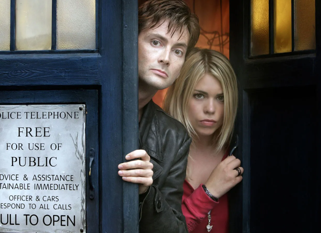 David Tennant and Billie Piper