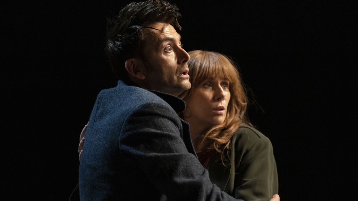 David Tennant and Catherine Tate