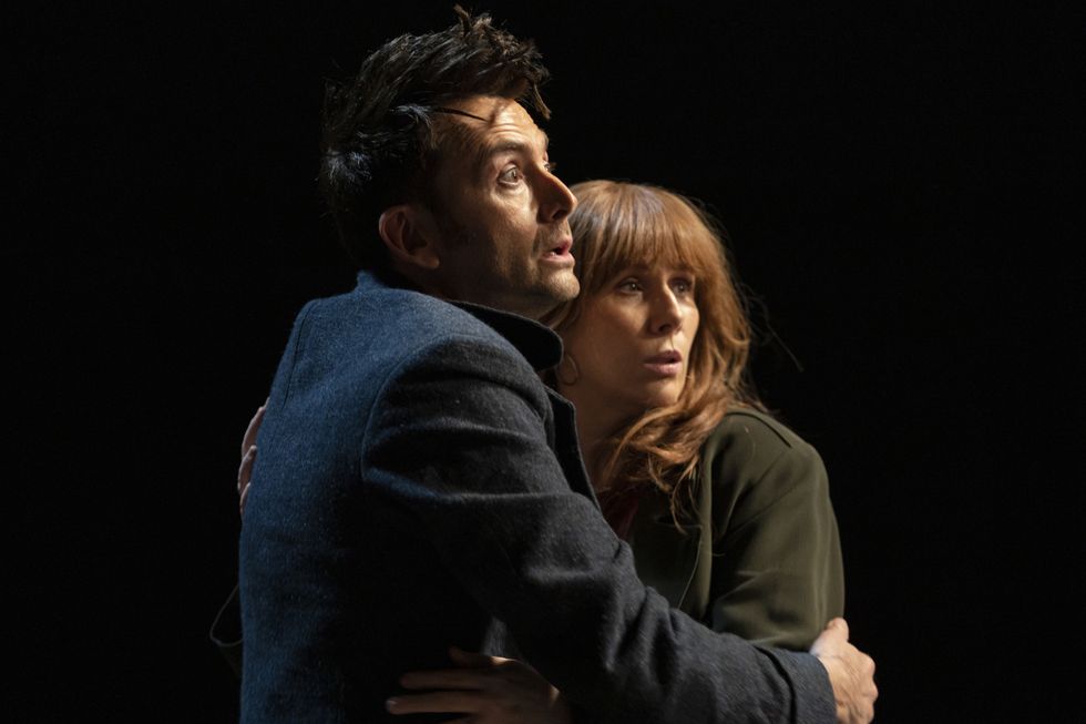 David Tennant and Catherine Tate