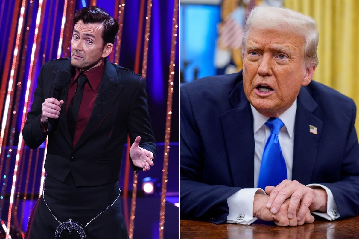 David Tennant and Donald Trumo