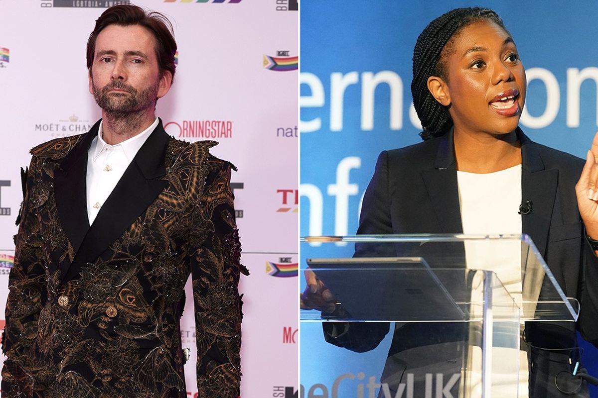 David Tennant and Kemi Badenoch