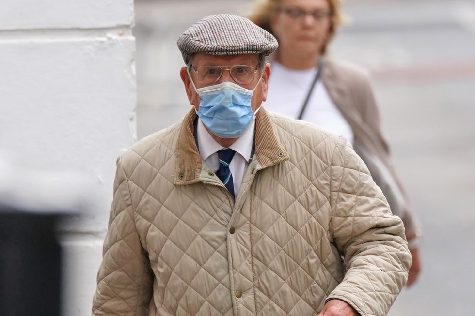 David Venables, 89, arrives at Worcester Crown Court, where he is accused of murdering his wife Brenda, whose remains were found in a septic tank. Venables, of Elgar Drive, Kempsey, was charged with murder in June 2021, over two years after the remains of his wife were discovered at the couple's former home, in the Worcestershire village. She, then 48, was reported missing in 1982. Picture date: Wednesday June 8, 2022.
