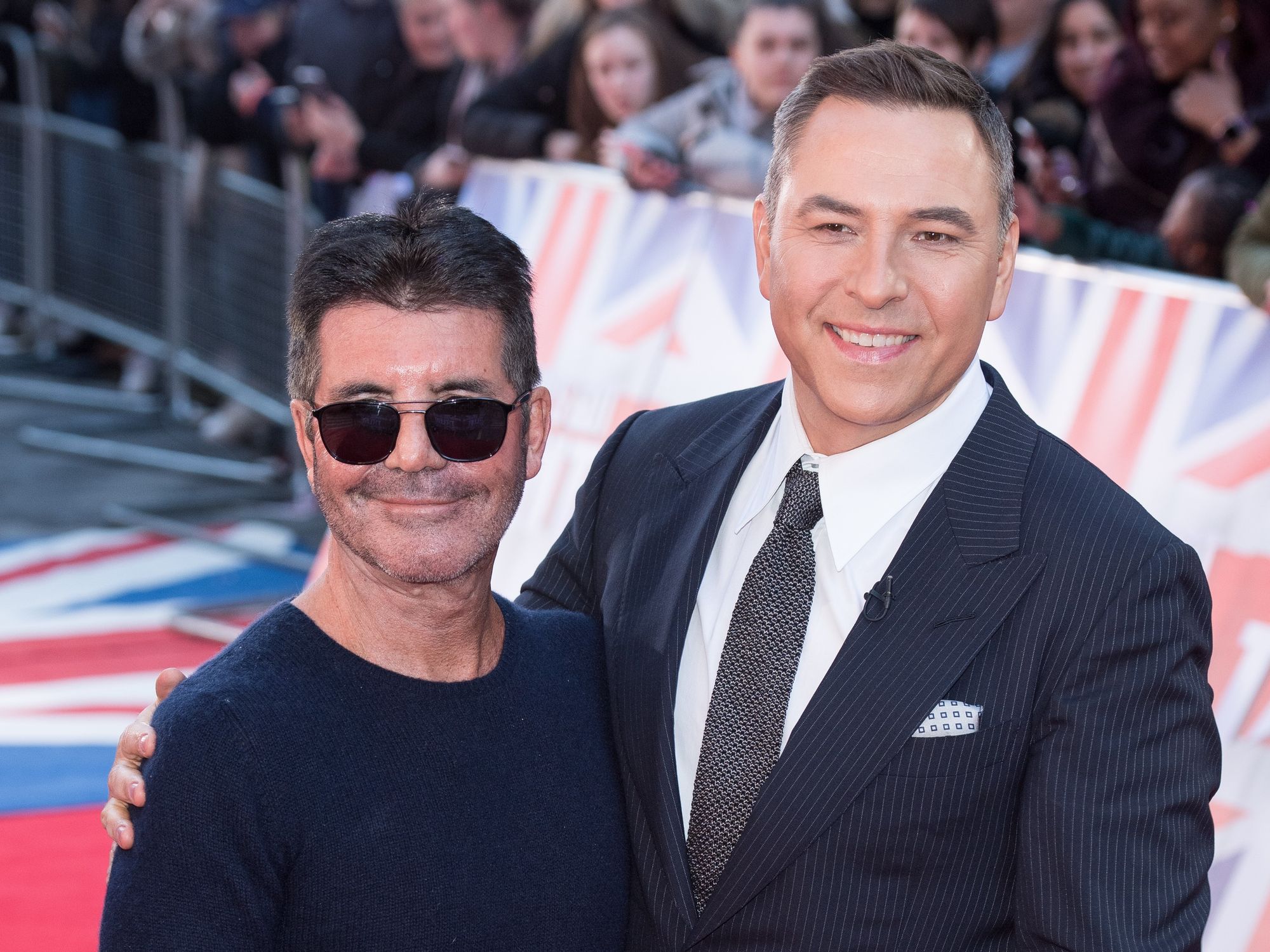 David Walliams and Simon Cowell