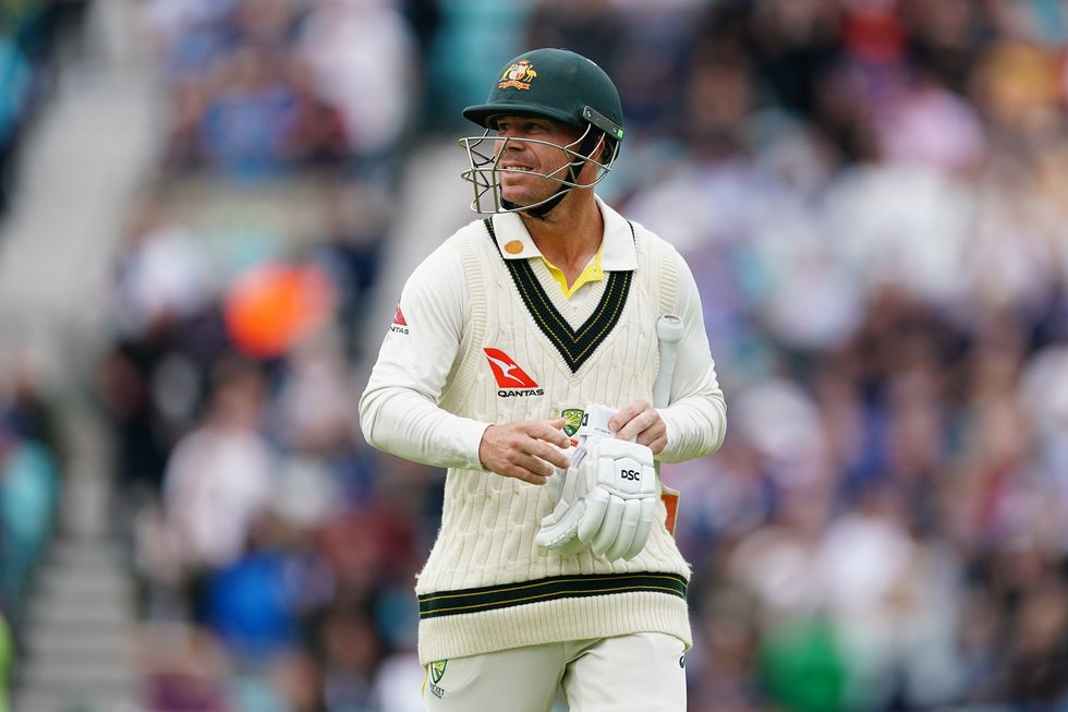 David Warner Australia England