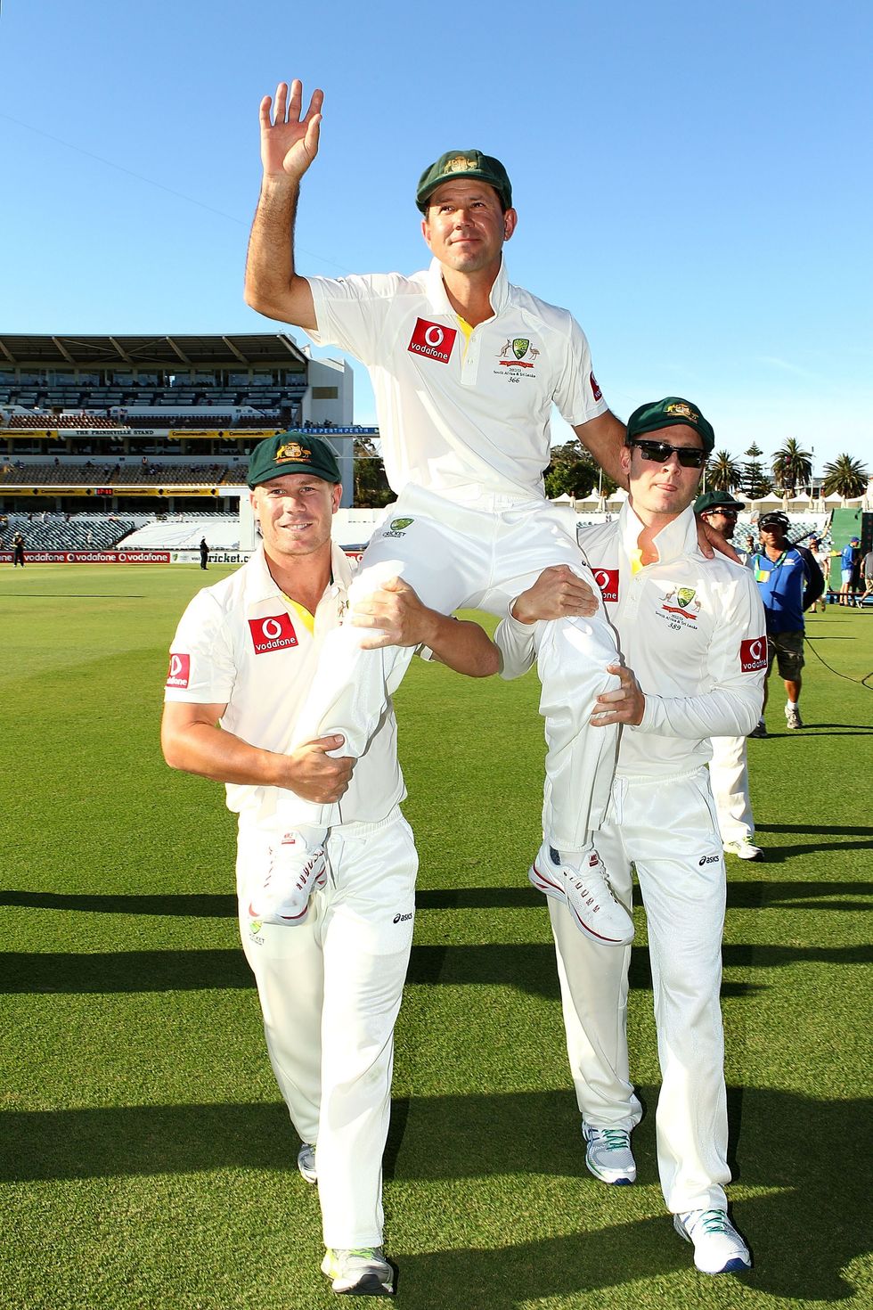 David Warner Ricky Ponting