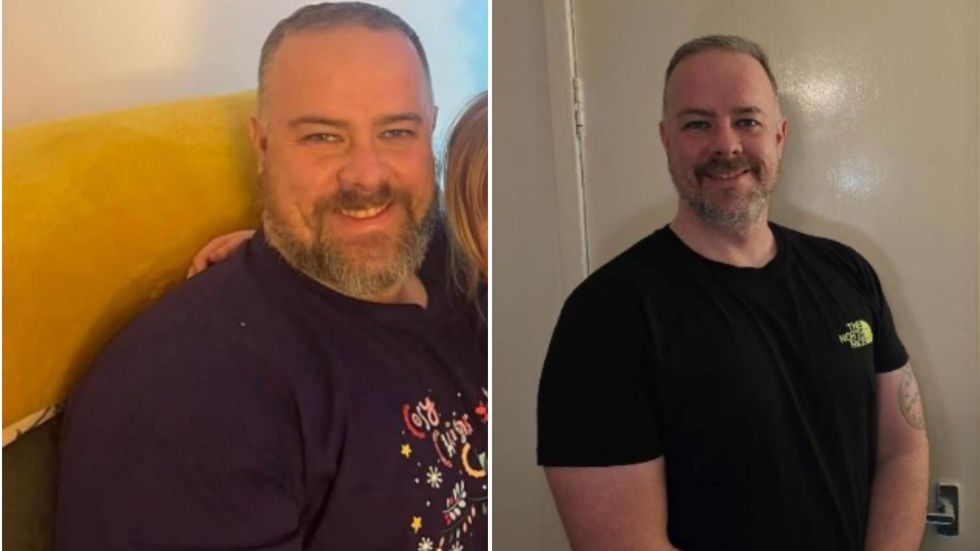 Davie's weight loss transformation