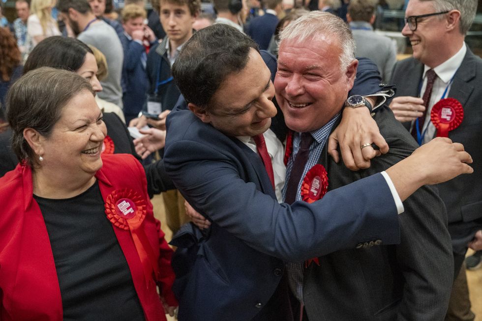 Davy Russell celebrates Hamilton by-election win with Scottish Labour leadership