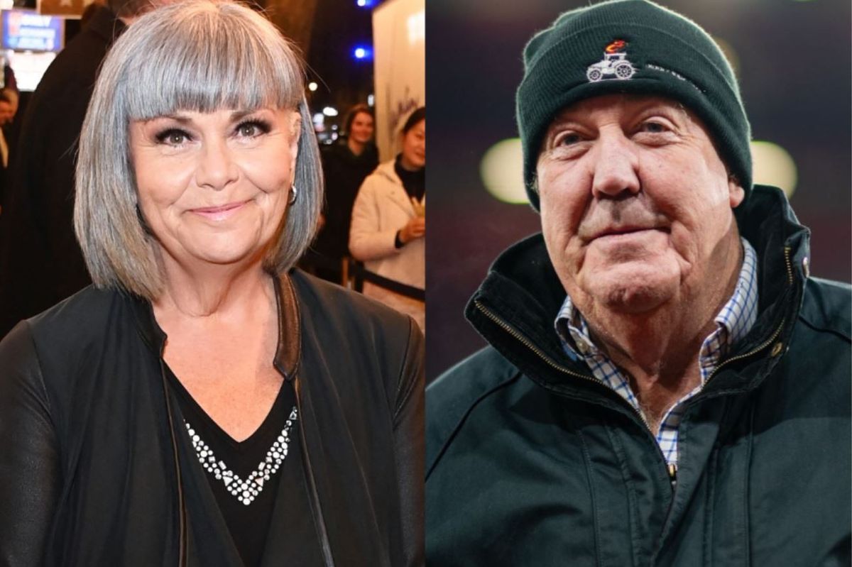 Dawn French and Jeremy Clarkson