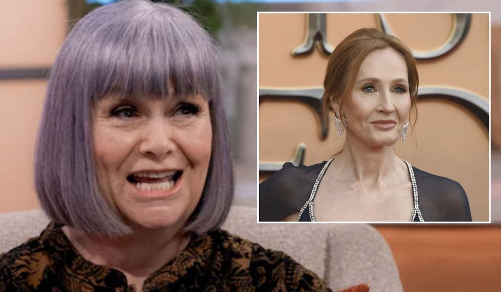 Dawn French and JK Rowling