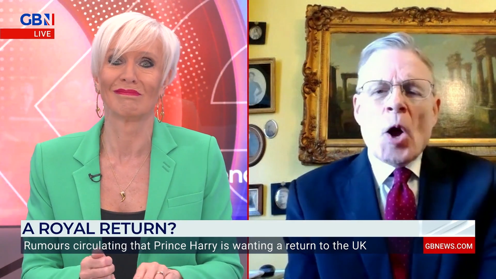 Dawn Neesom and Richard Fitzwilliams