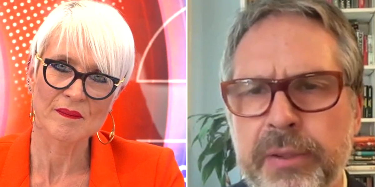 NextImg:'It's not about race!' GB News guest rages against 'anti-British' sentiment as he insists flag row 'is all about power'