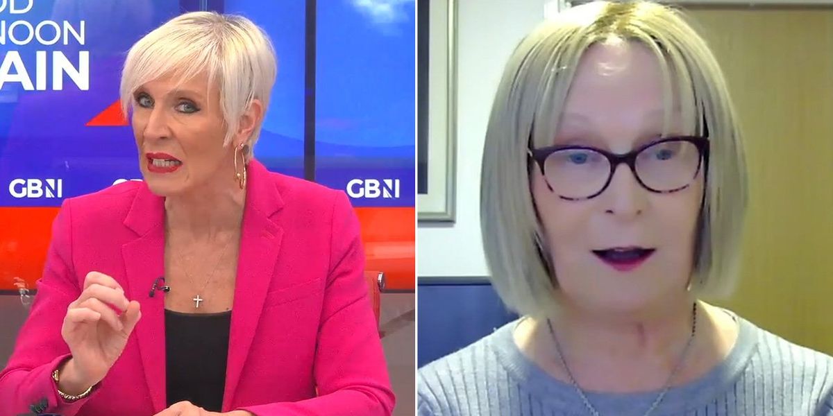 Trans row: Dawn Neesom shuts down GB News guest in fiery clash Trans row: Dawn Neesom shuts down GB News guest in fiery clash