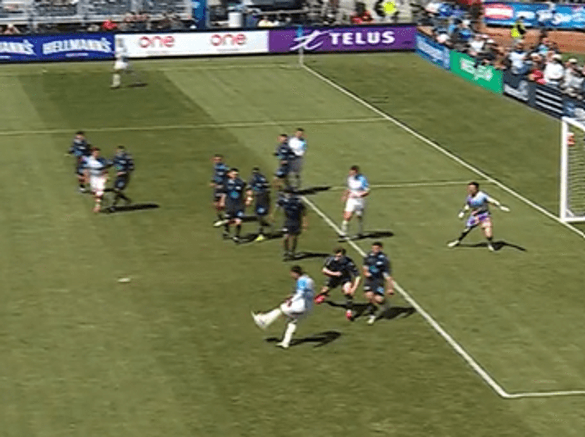 'Daylight' offside goal