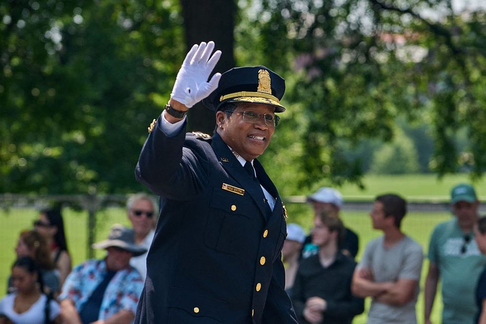 DC policejní šéf Pamela Smith