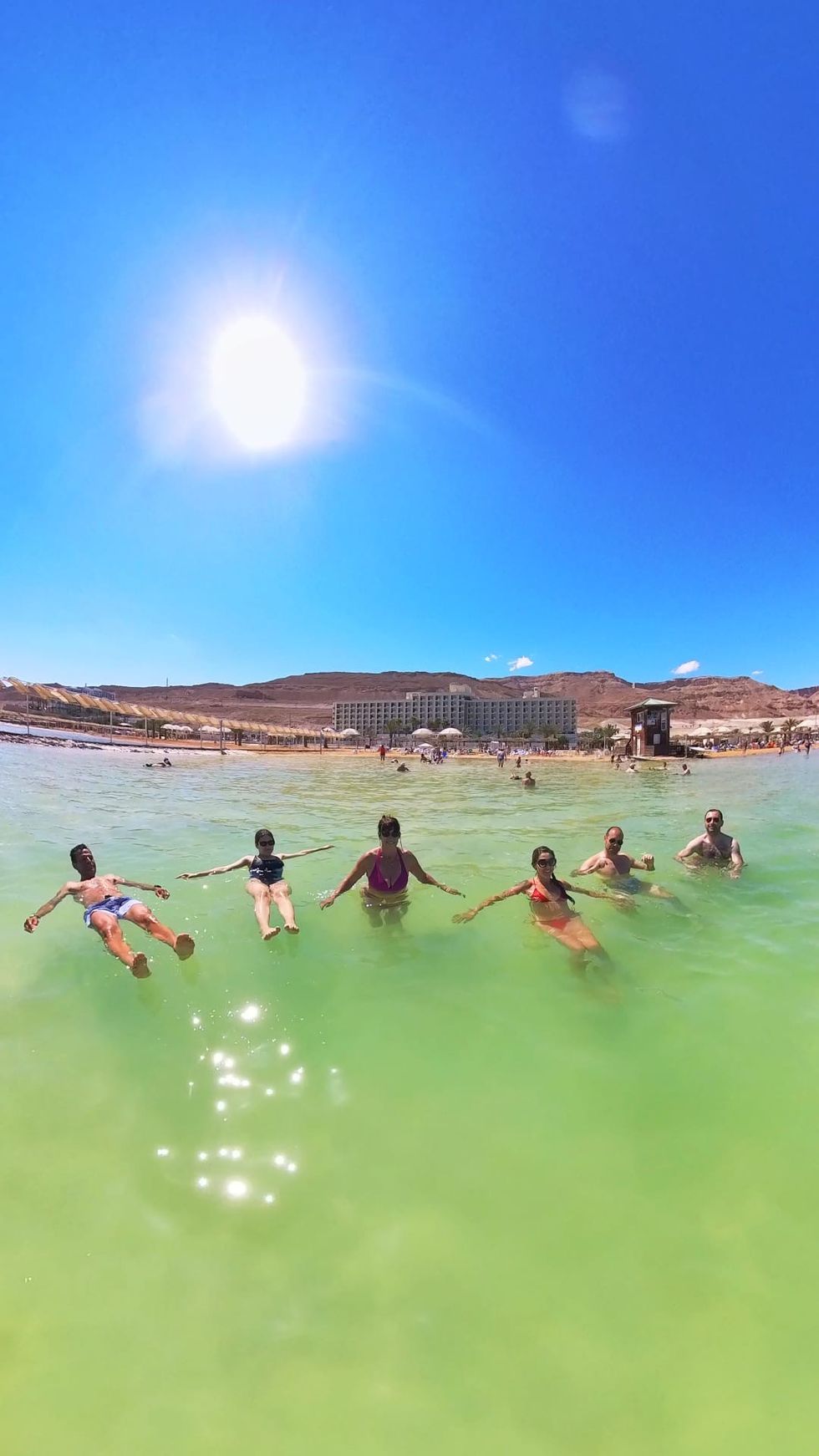 Dead Sea floaters