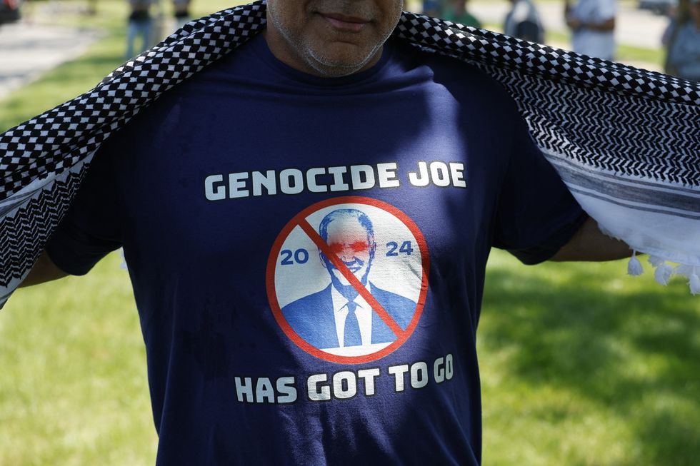 Dearborn protester