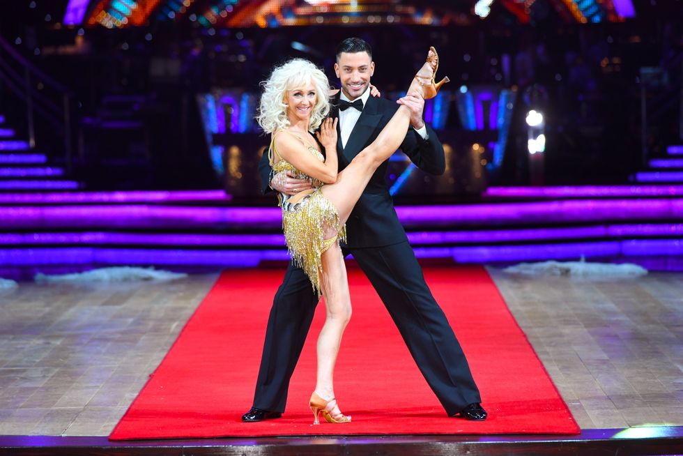 Debbie McGee and Giovanni Pernice