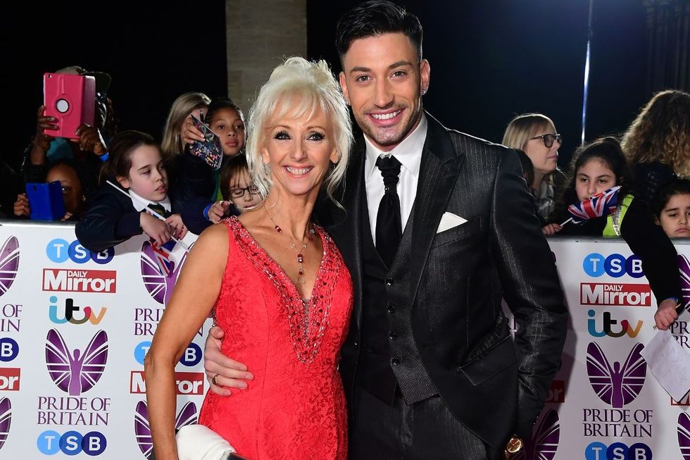 Debbie McGee and Giovanni Pernice