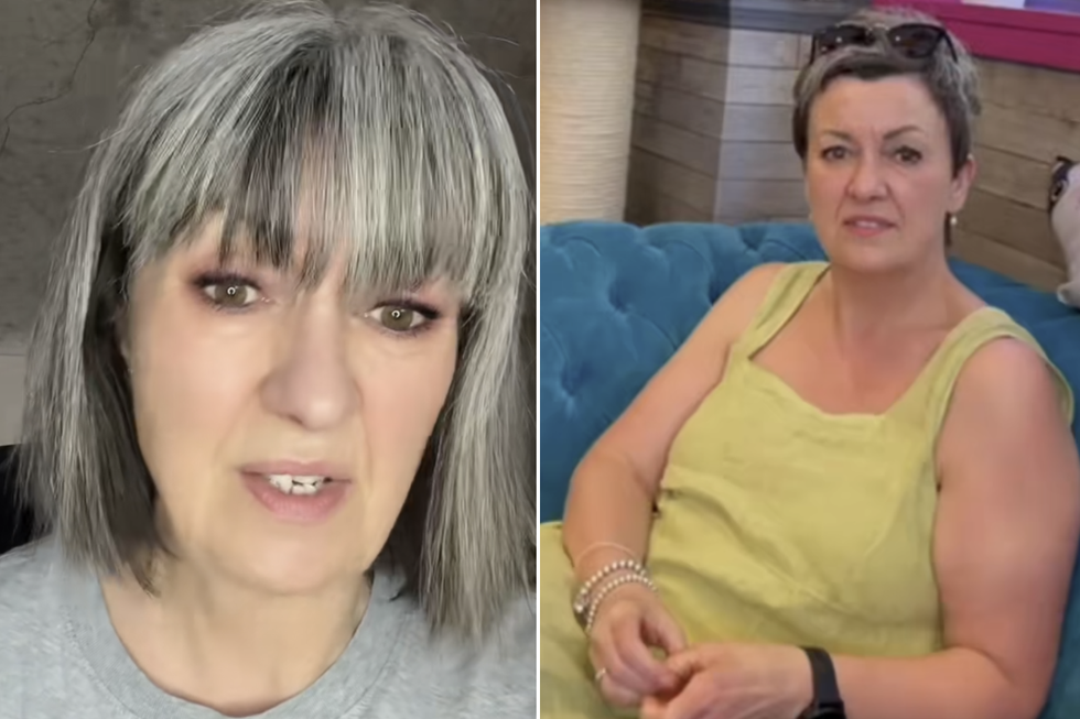 Deborah Lee shared a picture of her before she lost a stone and a half in her 50s