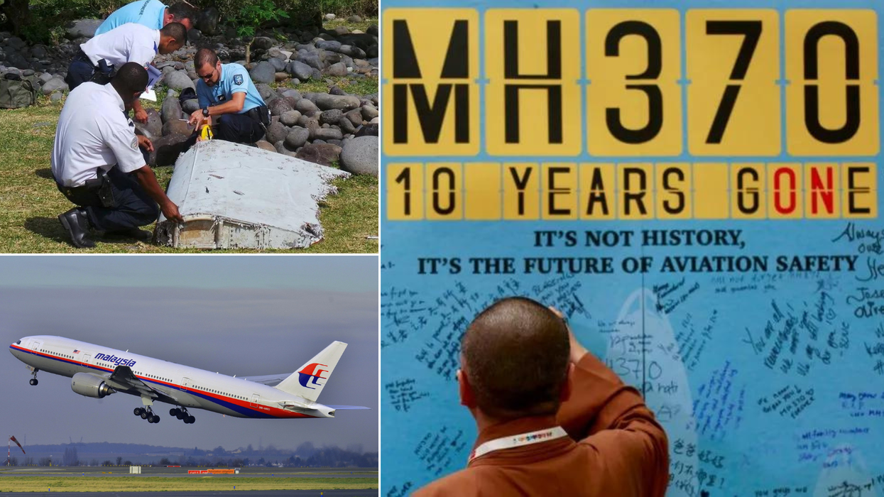 Debris/MH370/Memorial wall