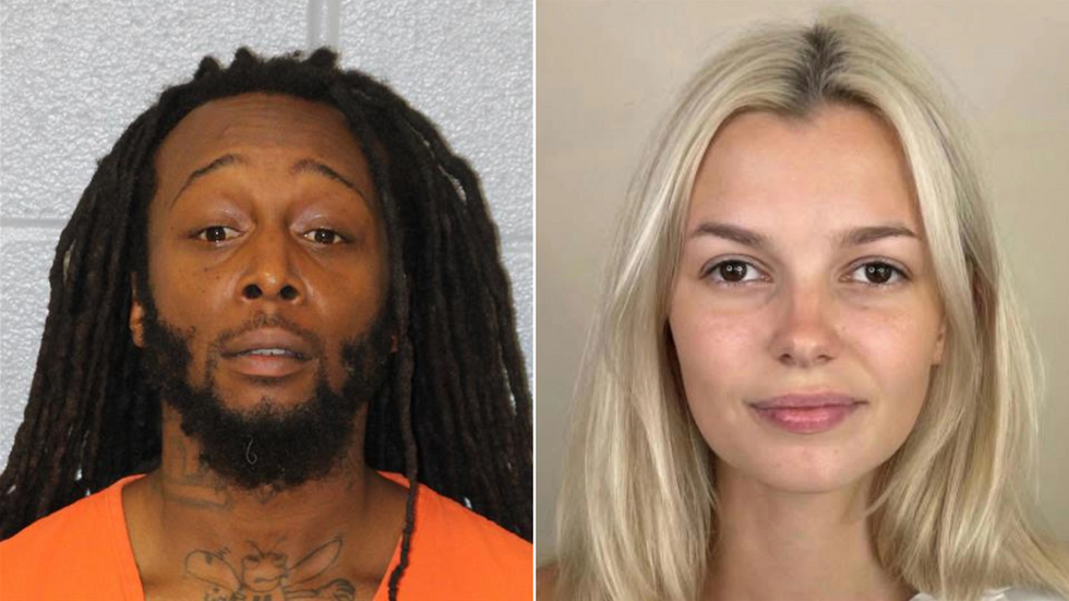 Decarlos Brown Jr and Iryna Zarutzka