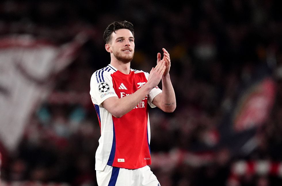 Declan Rice Arsenal Real Madrid