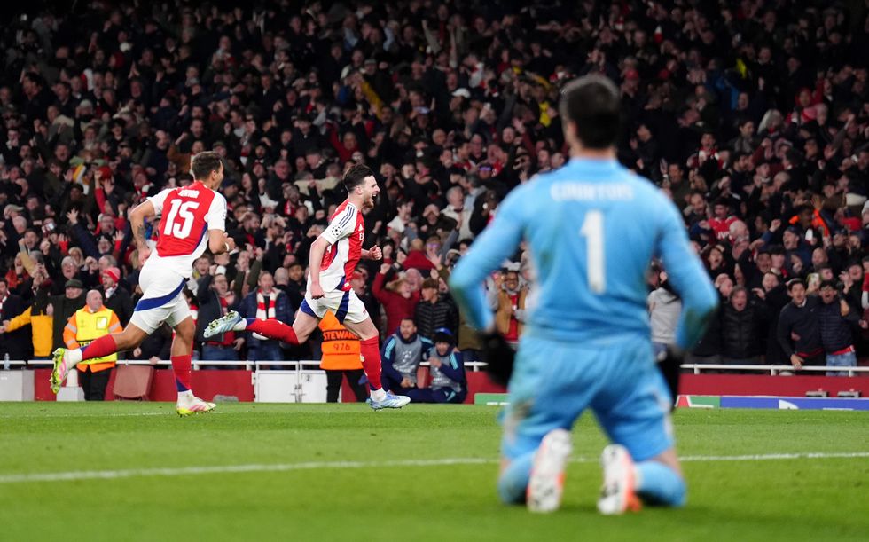 Declan Rice Arsenal Real Madrid