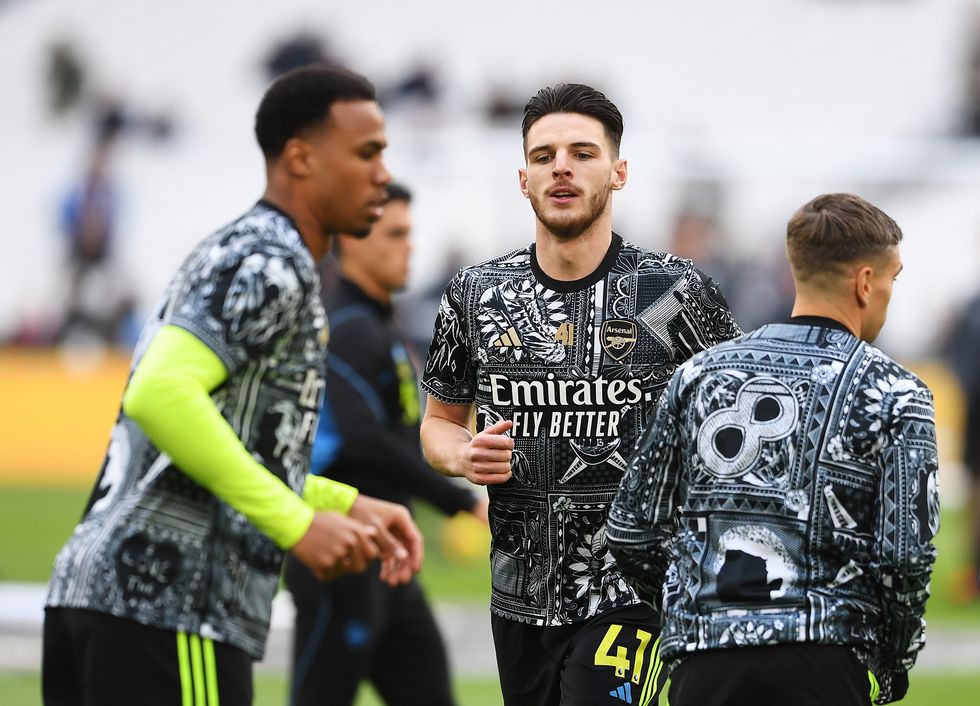 Declan Rice Arsenal West Ham