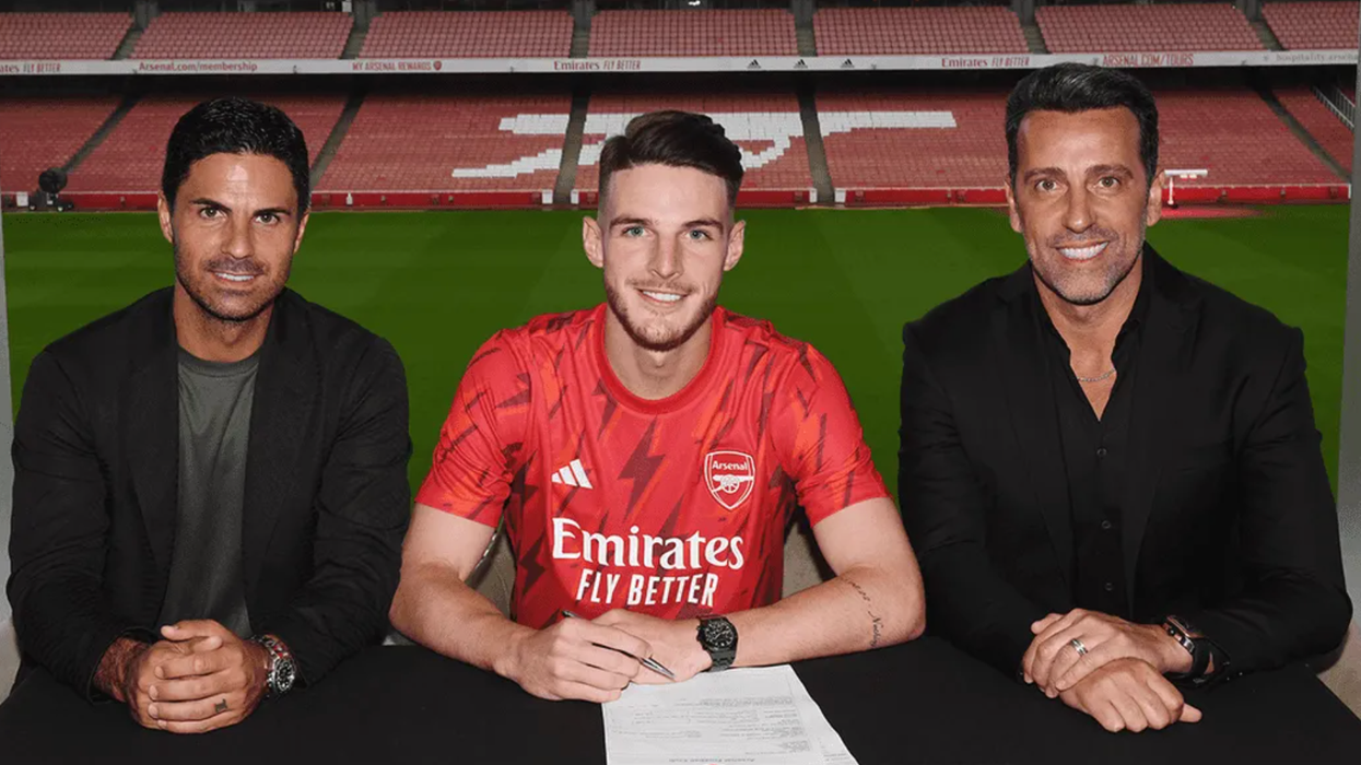 Declan Rice signs for Arsenal