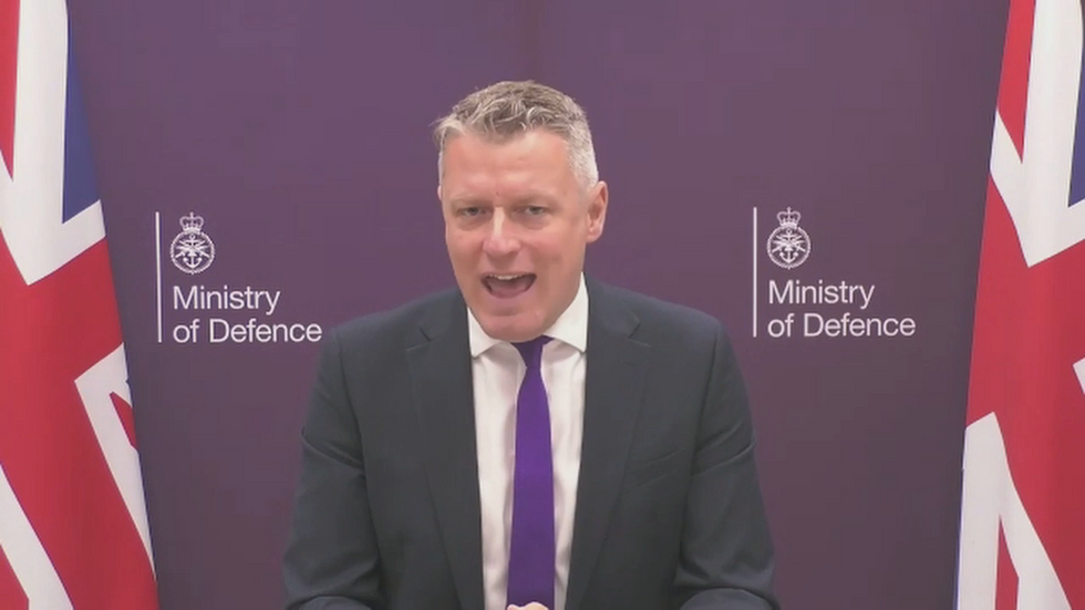 Defence Minister Luke Pollard