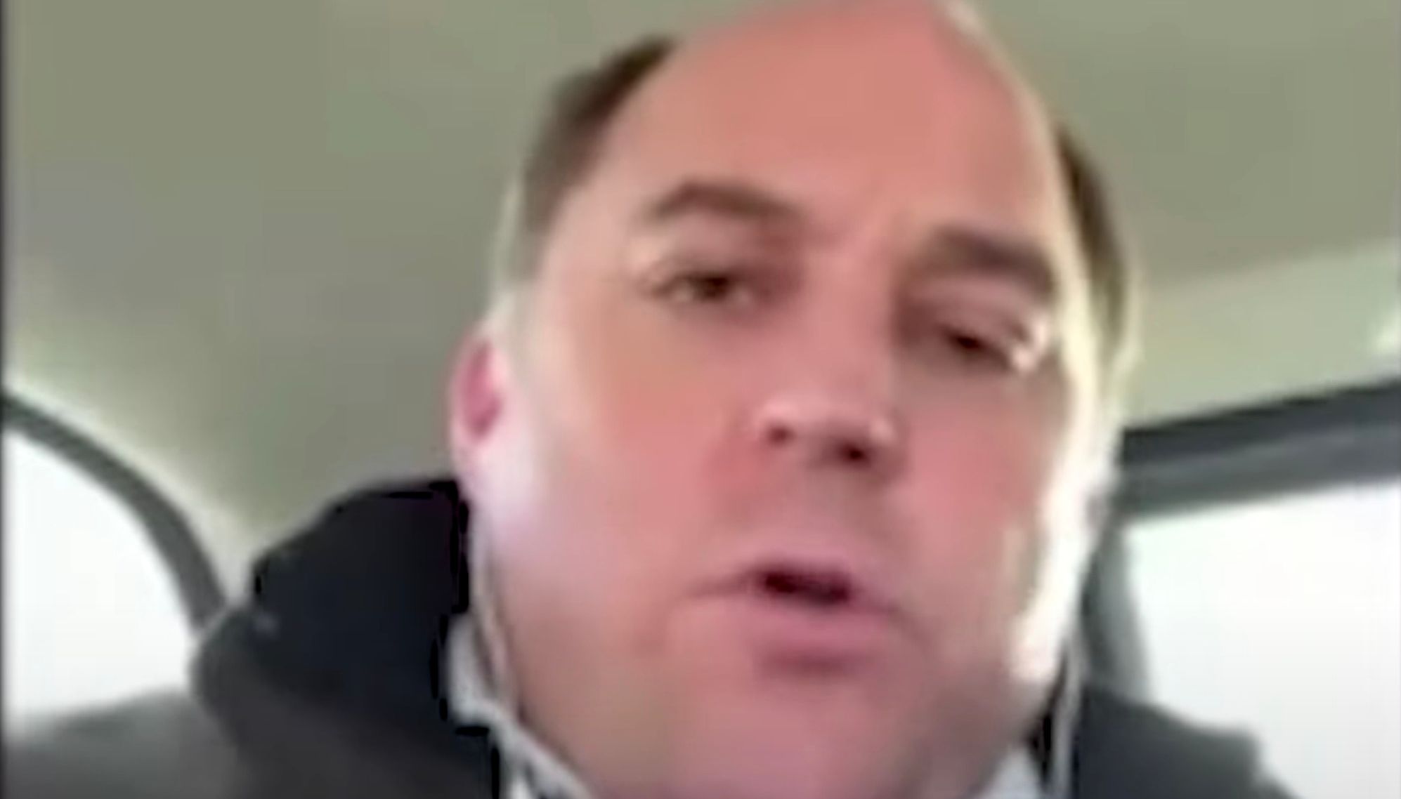 Defence Secretary, Ben Wallace during the hoax phone call