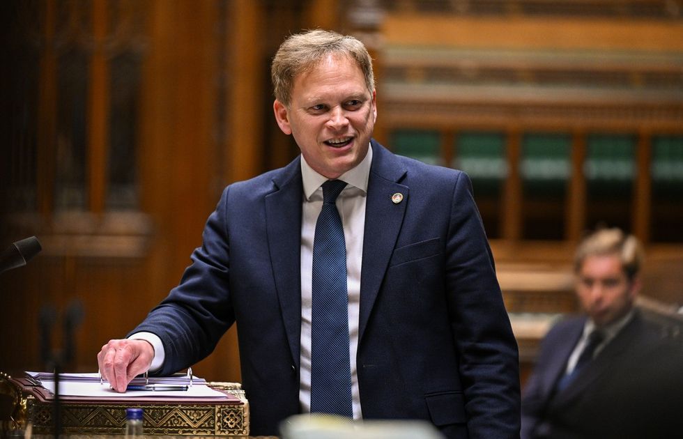Defence Secretary Grant Shapps making a statement in the House of Commons, London