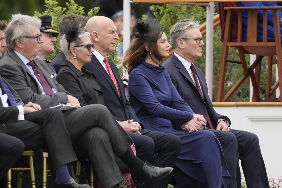 Defence Secretary John Healey and PM Keir Starmer