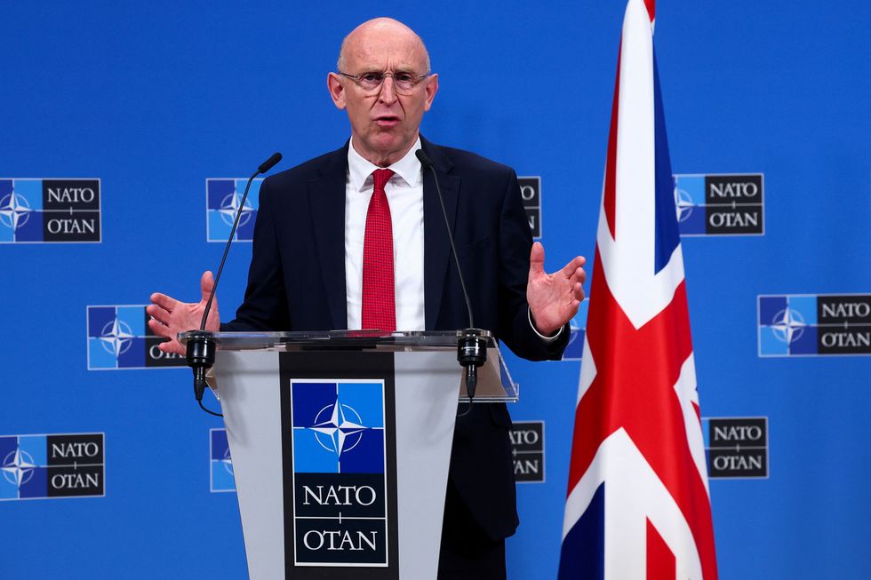 Defence Secretary John Healey