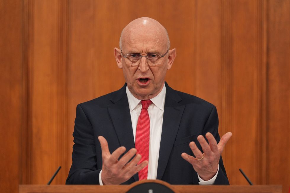 Defence Secretary John Healey